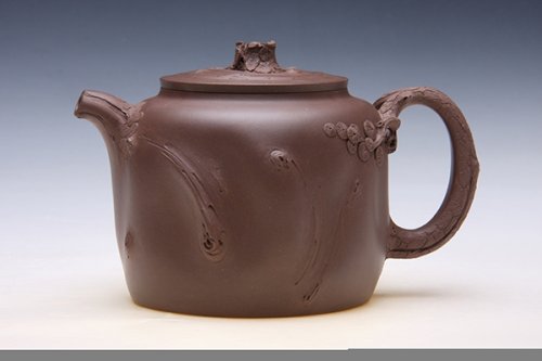 周忠军紫砂壶 听松 