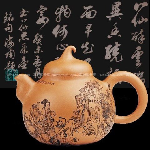 汪成琼紫砂壶 八仙品茶壶 