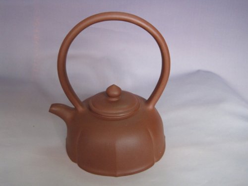 范伯勤紫砂壶 菱花提梁壶 250... 