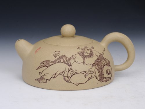 沈敏锋紫砂壶 半月 