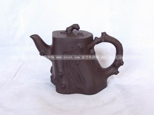 何敏紫砂壶 梅桩 