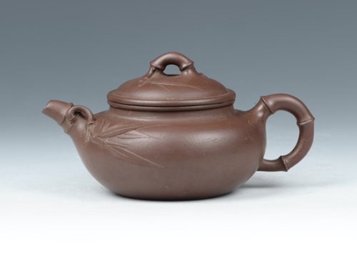 王丽紫砂壶 竹鼓 