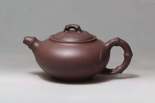 韩洪波紫砂壶 秋竹壶 