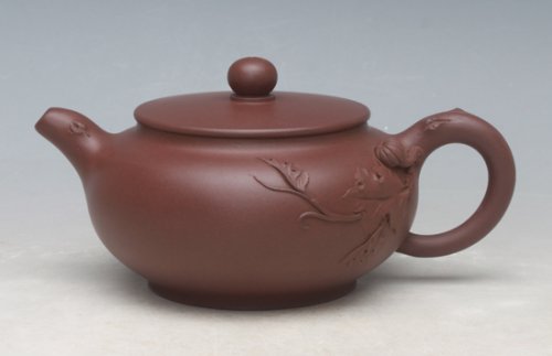 王兰萍紫砂壶 桃叶情 
