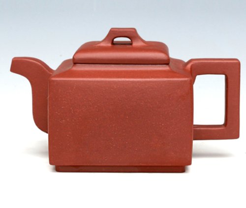 应晨霞紫砂壶 亚明四方 