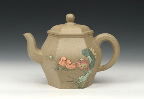 刘方紫砂壶 宫灯 