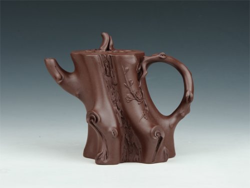 刘亚萍紫砂壶 梅桩 