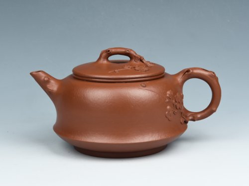 雷旭梅紫砂壶 楚柱 