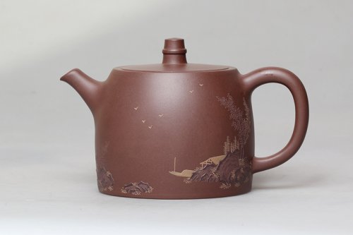 闵军紫砂壶 汉铎 