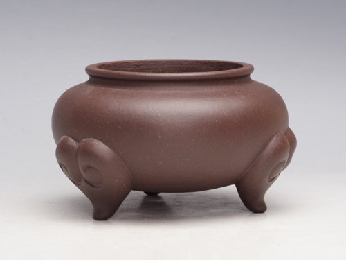 周奇鸣紫砂壶  杂件（盆）  泥... 