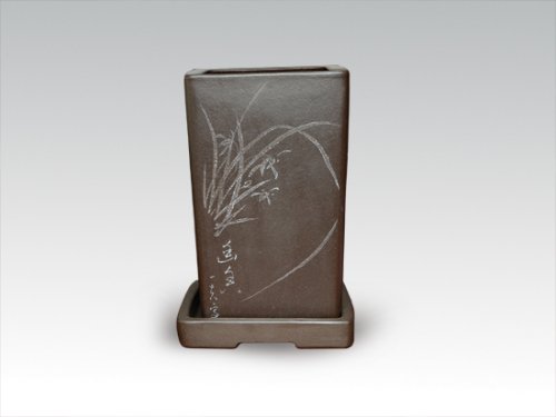 罗荣贤紫砂壶 千筒   泥料：紫泥 