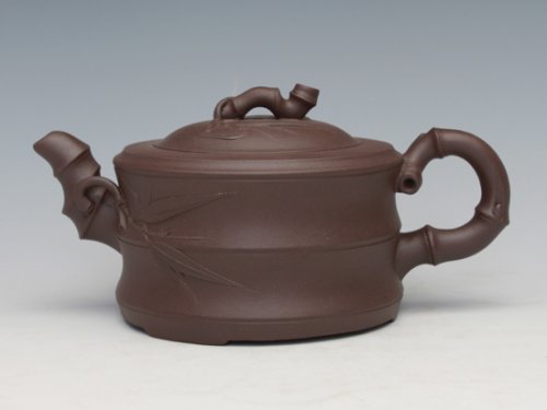 周奇鸣紫砂壶 可心竹段壶（程艳 ... 