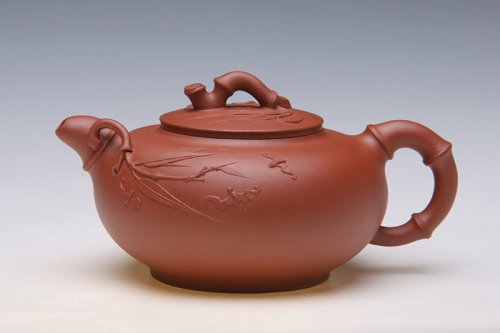 钱群兰紫砂壶 竹福 
