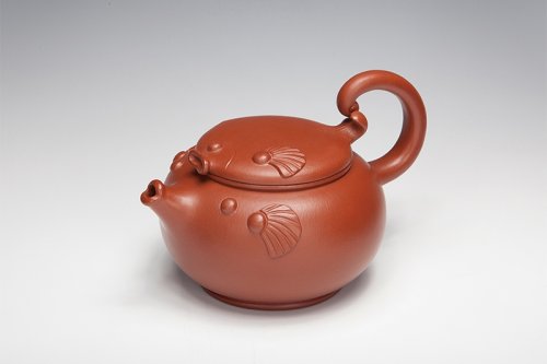 吴菊芳紫砂壶 欢语 