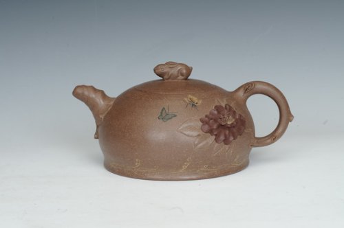 范培君紫砂壶 花好月圆 