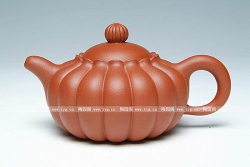 汤杰紫砂壶 菊蕾壶 