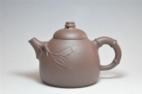 杨仁勤紫砂壶 竹节 