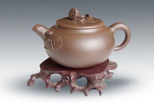 丁俊宏紫砂壶 静夜蛙声 