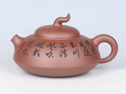 孙科紫砂壶 国色天香 