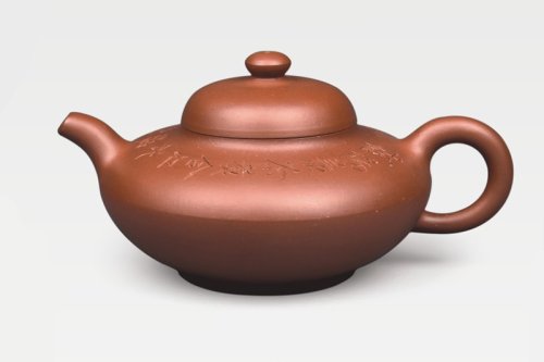 邵美芳紫砂壶 合欢 