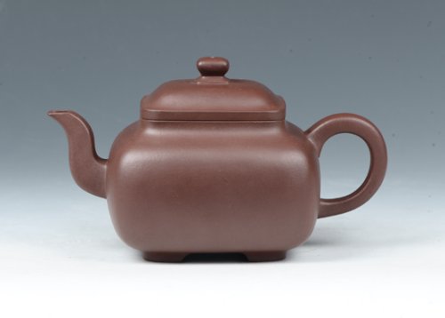 王丽紫砂壶 四方 