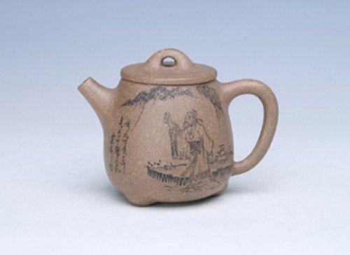 潘国良紫砂壶 高石瓢 