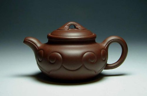 许亚均紫砂壶 小仿古如意 