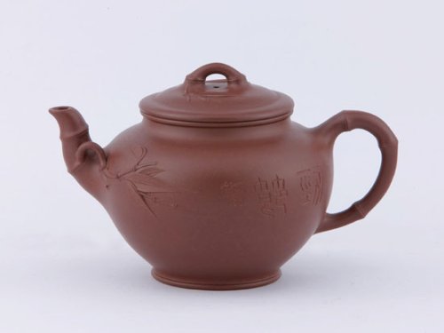 毛文杰紫砂壶 君竹 