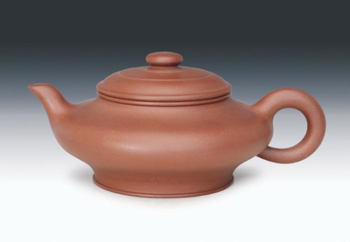 丁丽洁紫砂壶 虚扁 