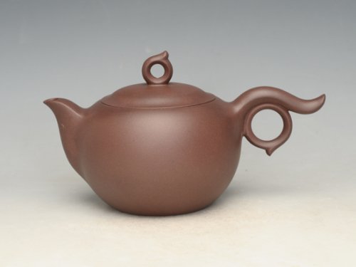 陈珍华紫砂壶 飞翔 泥料：紫泥 容量：500cc 