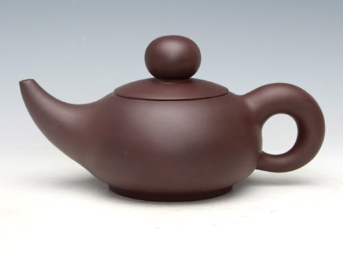 朱新南紫砂壶 憨球（紫泥）450ML 
