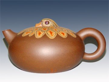 秦岭紫砂壶 鸳鸯壶 