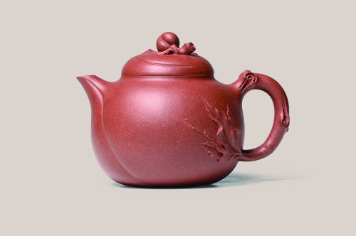 汤杰紫砂壶 小蜜桃 