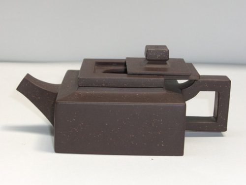 范卓群紫砂壶 紫玉金砂（06全手工大赛三等奖） 