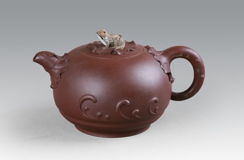 谢曼伦紫砂壶 荷塘夜曲 