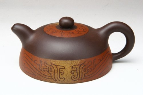 陈美艳紫砂壶 汉风半月 