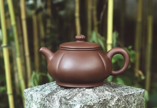 王旭生紫砂壶 菊蕾 