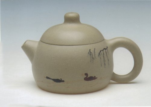 周军明紫砂壶 玉乳 