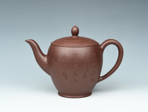 朱其大紫砂壶 单线 