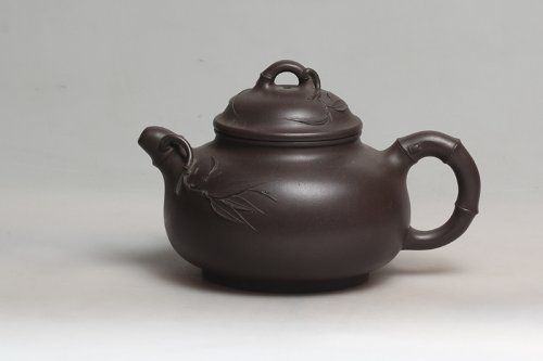 庄玉珍紫砂壶 佛心竹 