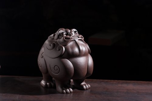 李爱民紫砂壶 狻猊 