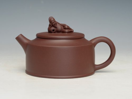 吴国芬紫砂壶 游龙戏珠 