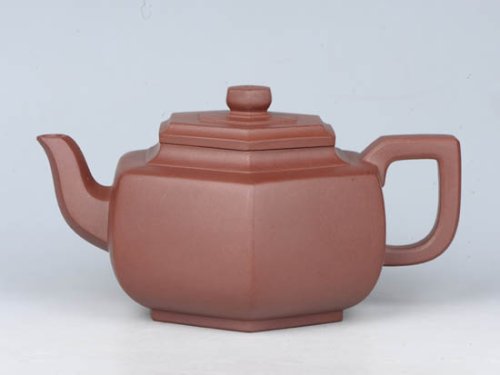 周庚大紫砂壶 雪华 