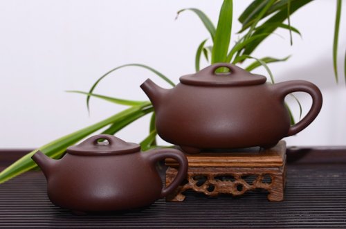 袁冬平紫砂壶 石瓢 