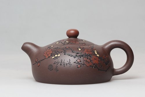 尹优群紫砂壶 鸿运当头 