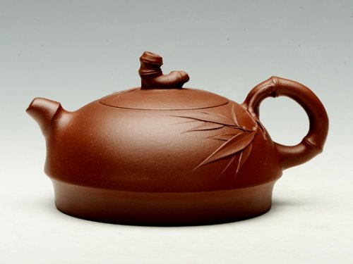 朱大伟紫砂壶 竹节半月2 