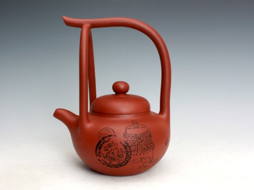 强建红紫砂壶 美紫砂 