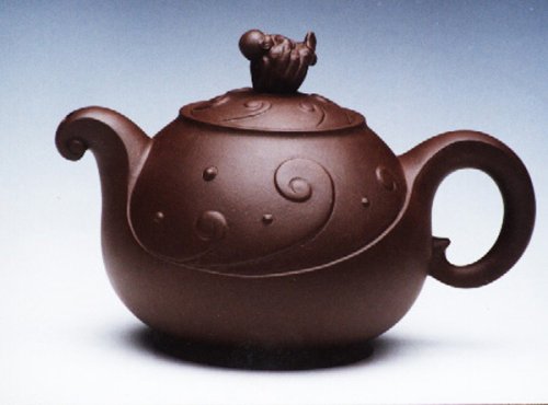 唐伯琴紫砂壶 爱心壶 