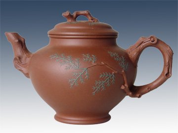 范亚春紫砂壶 松柏壶 