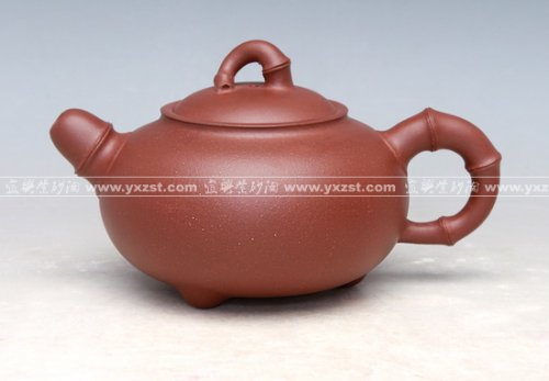 沈菊芳紫砂壶 圆竹 